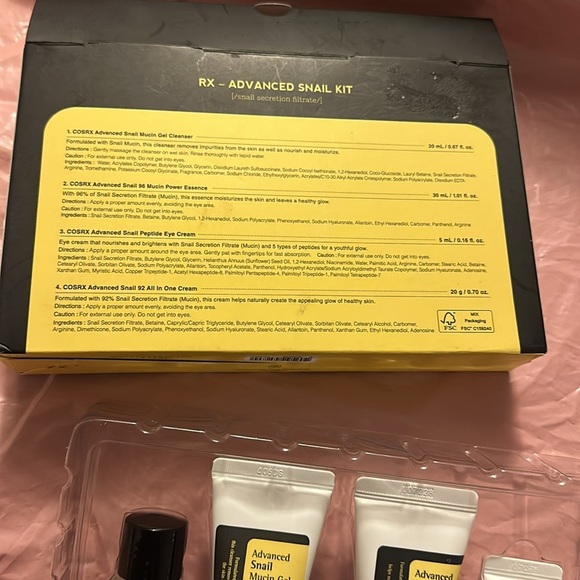 COSRX NIB ALL ABOUT SNAIL KIT set of 4 - Picture 4 of 4